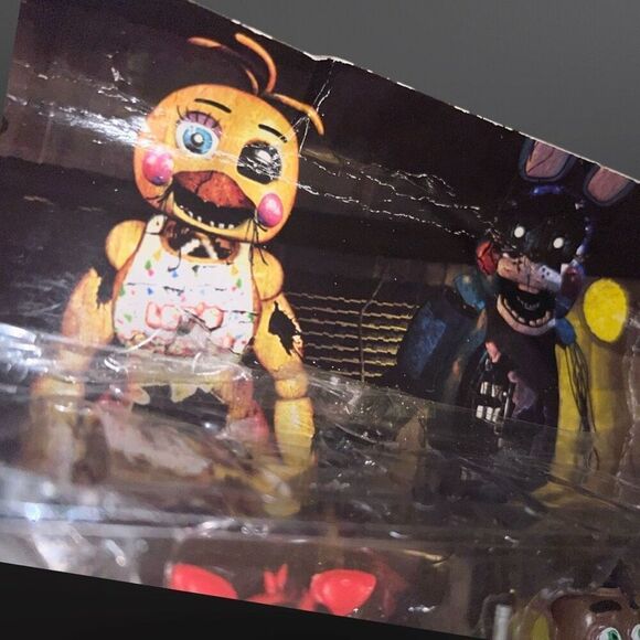 Five Nights At Freddys PVC Figures Orville Pigpatch El Chip Rockstar Foxy Freddy - Picture 3 of 6